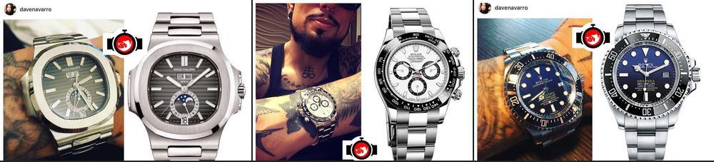 Dave Navarro's Watch Collection: A Closer Look at His Fine Timepieces